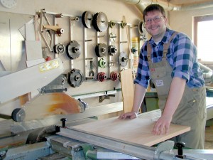 Tischlermeister Jürgen Hoppe