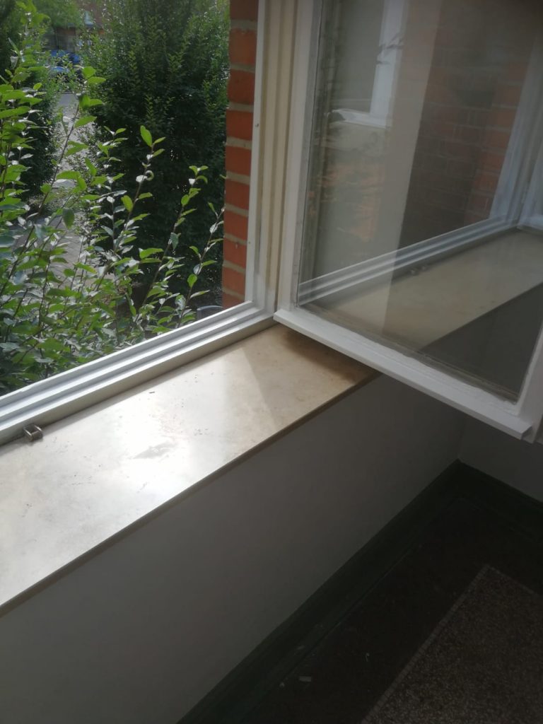 Fensterflügel nach der Reparatur